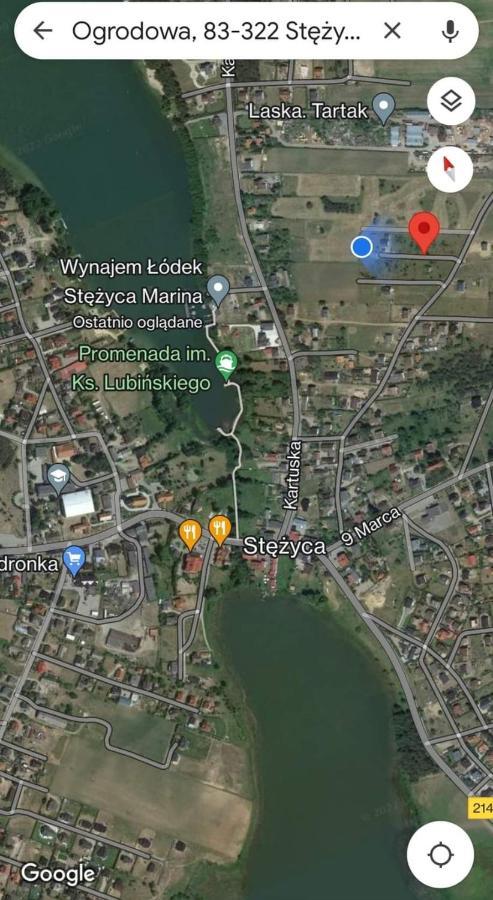 Ferienwohnung White House - dom na Kaszubach Stężyca Exterior foto