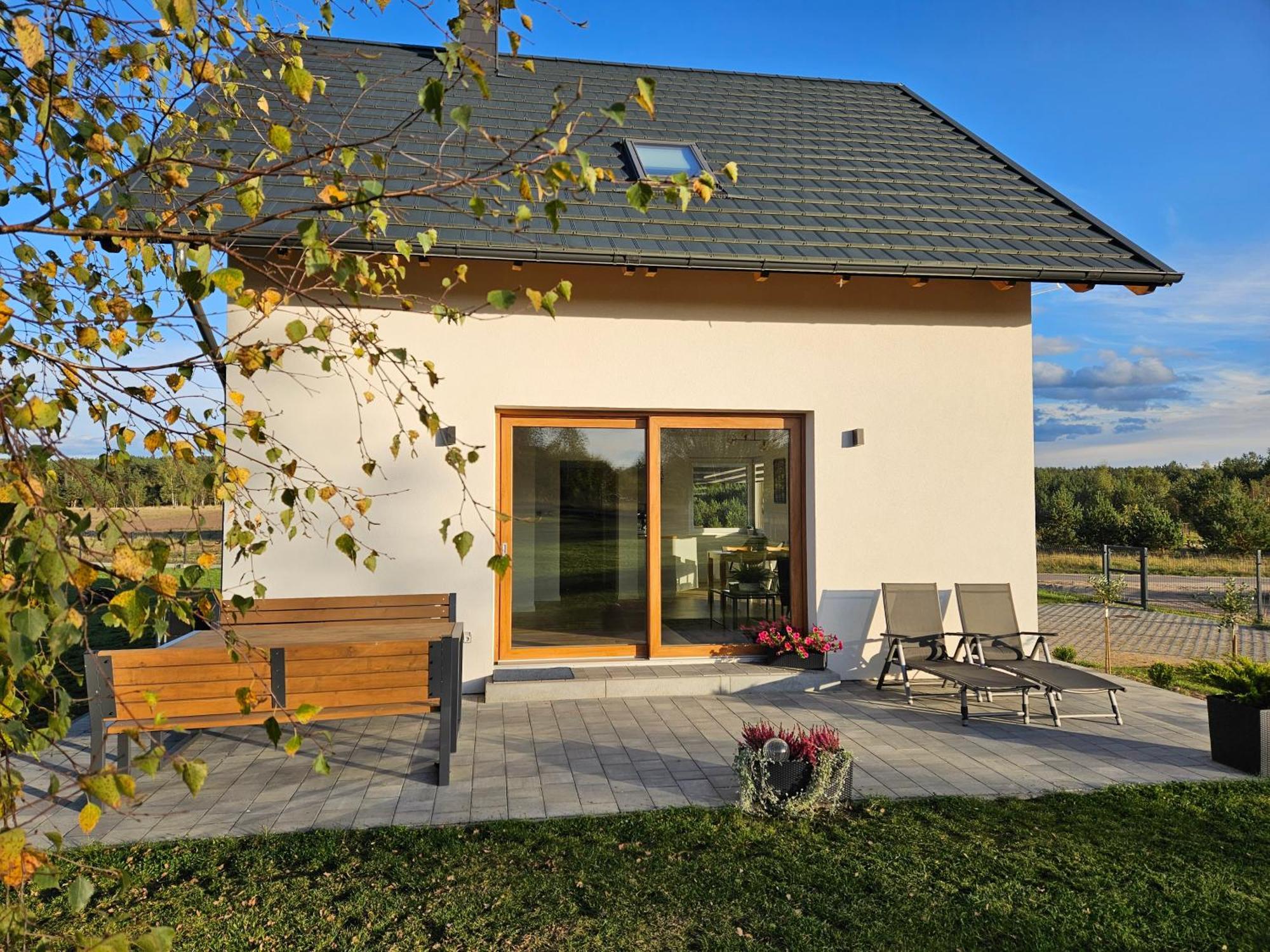 Ferienwohnung White House - dom na Kaszubach Stężyca Exterior foto