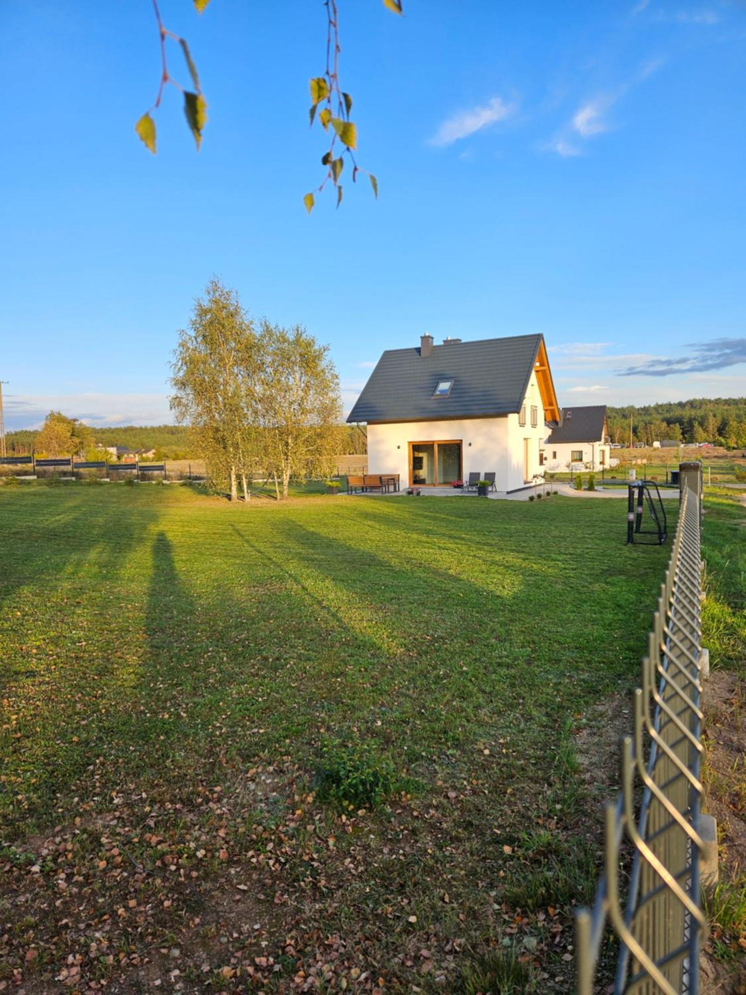 Ferienwohnung White House - dom na Kaszubach Stężyca Exterior foto